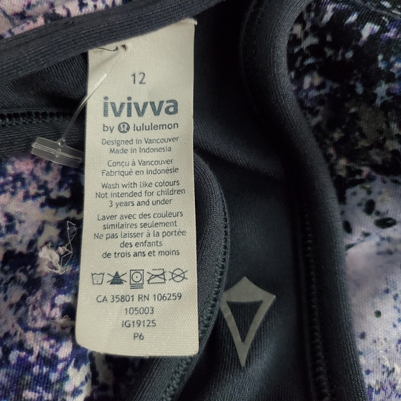 Ivivva by Lululemon Girls Reversible Racerback Tank Top - Picture 3 of 6